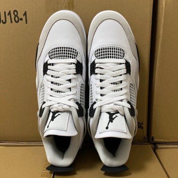 Men Air Jordan 4 retro military black - Picture 5 of 7